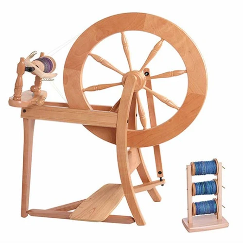 Ashford Traditional Spinning Wheel - Double Drive 1 Ashford Traditional Spinning Wheel - Double Drive