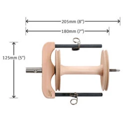 Ashford Joy Sliding Hook Flyer Kit -The Yarn Haven ASH SHFJOYc 55278.1580231553