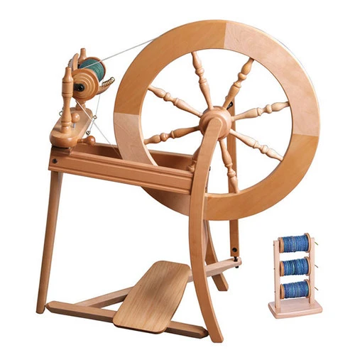 Ashford Traditional Spinning Wheel - Single Drive - Unfinished 1 Ashford Traditional Spinning Wheel - Single Drive - Unfinished