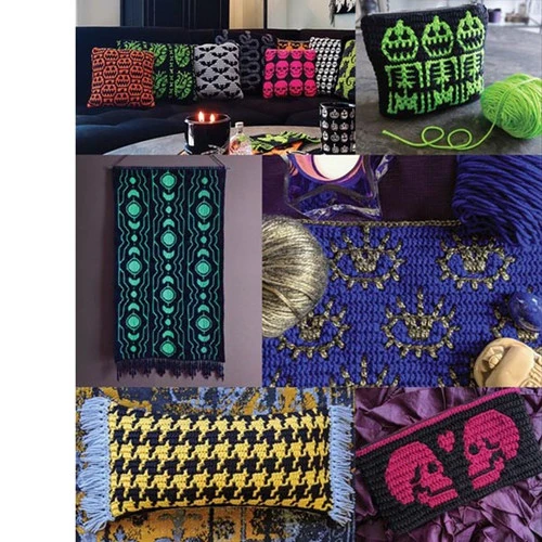 Dark & Dramatic Mosaic Crochet 2 Dark & Dramatic Mosaic Crochet - Image 2