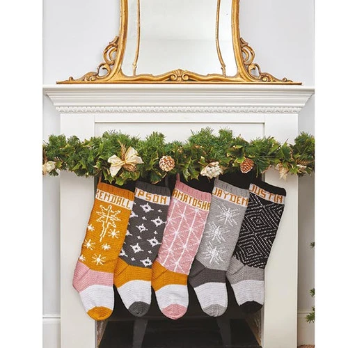 Knitted Christmas Stockings 5 Knitted Christmas Stockings - Image 5