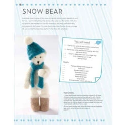 Needle Felting Teddy Bears For Beginners 8 Needle Felting Teddy Bears For Beginners -The Yarn Haven B9781800920194d 52083.1658514010