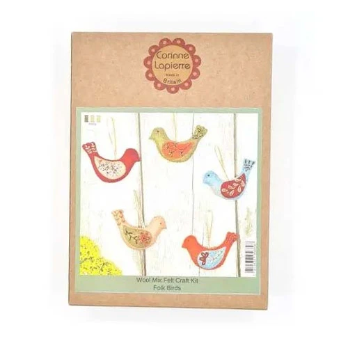 Folk Birds Felt Craft Kit 3 Folk Birds Felt Craft Kit - Image 3