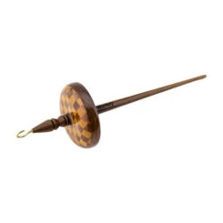 Woolery Premium Drop Spindle - Checkerboard