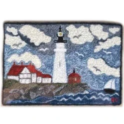 Punch Needle Kit - Maine Lighthouse