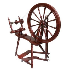 Kromski Symphony Spinning Wheel - Mahogany Finish