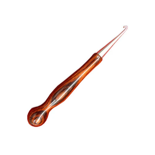 Nancy Miller Hook - Fat Shank Chunky Cocobolo Handle 1 Nancy Miller Hook - Fat Shank Chunky Cocobolo Handle