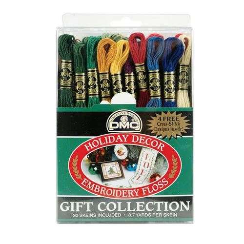 DMC Holiday Decor Embroidery Floss Pack 1 DMC Holiday Decor Embroidery Floss Pack