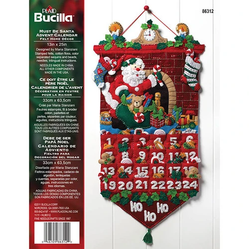 Bucilla Advent Calendar Kit 2 Bucilla Advent Calendar Kit - Image 2