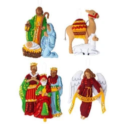 Bucilla Felt Ornaments Applique Kit - Silent Night