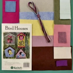 Felt Ornament Kit - Bird Houses 6 Felt Ornament Kit - Bird Houses -The Yarn Haven SPI K0422d 34630.1661344727