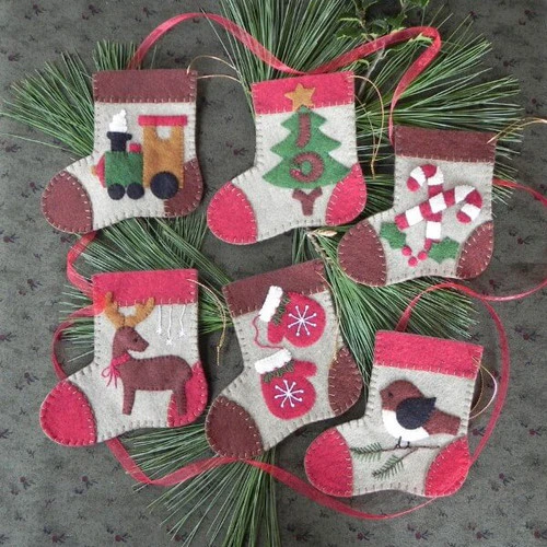 Felt Ornament Kit - Warm Feet 1 Felt Ornament Kit - Warm Feet
