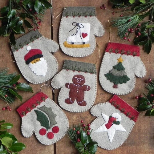 Felt Ornament Kit - Warm Hands 1 Felt Ornament Kit - Warm Hands