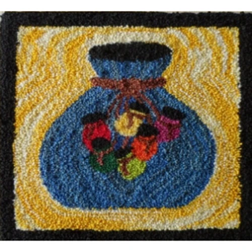 Punch Needle Kit - Clay Pots 1 Punch Needle Kit - Clay Pots