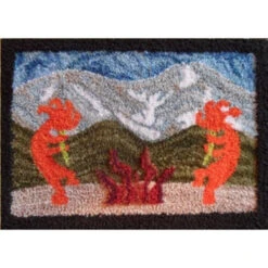 Punch Needle Kit - Kokopelli Fireside Dance