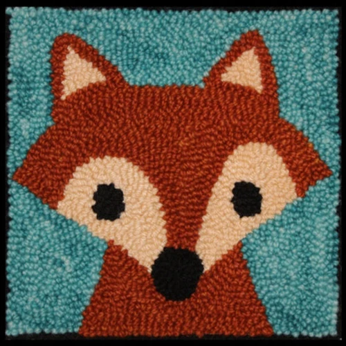 Rug Punch Kit - Foxxy Fox 1 Rug Punch Kit - Foxxy Fox