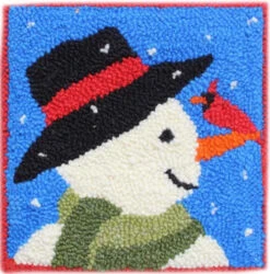 Rug Punch Kit - Snowman