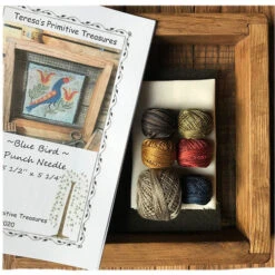 Punch Needle Kit - Blue Bird -The Yarn Haven TPT PN 277d 68190.1613409903