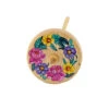 Galina Hand Painted Drop Spindle - Flowers