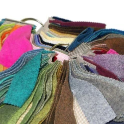 Weeks Dye Works Wool Fabric Sample Ring Card 2