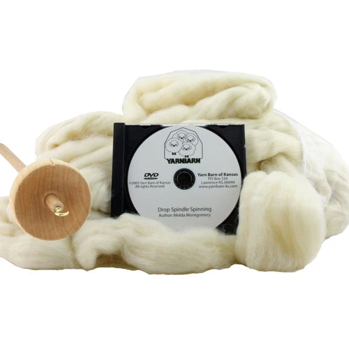 Drop Spindle Starter Kit 1 Drop Spindle Starter Kit